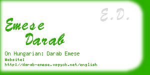 emese darab business card